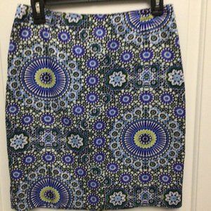 Banana Republic Pretty Colorful Skirt; Great for Spring and Summer!